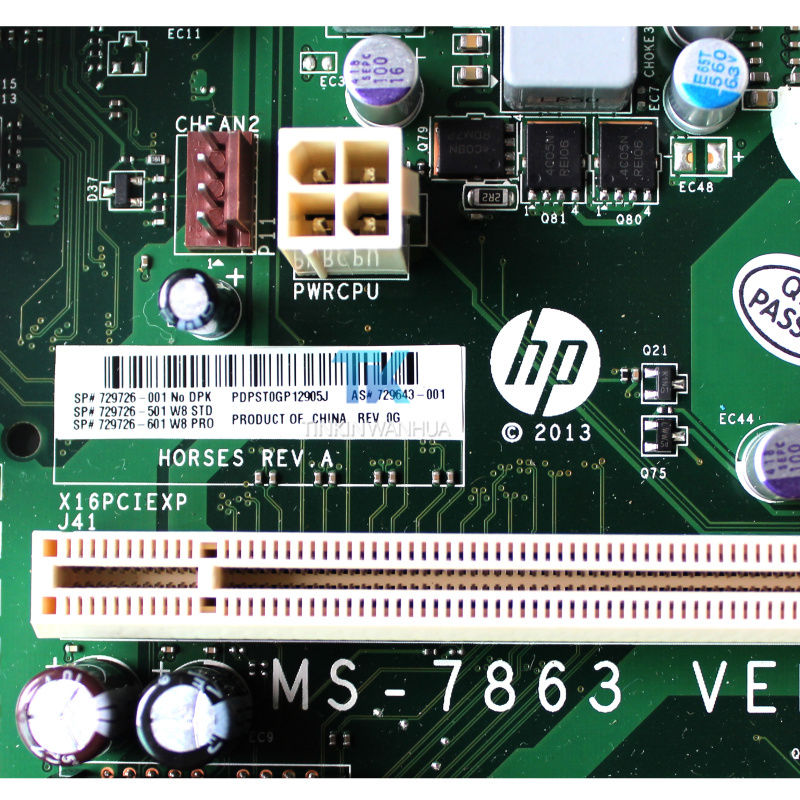 729643-001 729726-001 HP ProDesk 405 G1 MS-7863 AMD A4-5000 APU